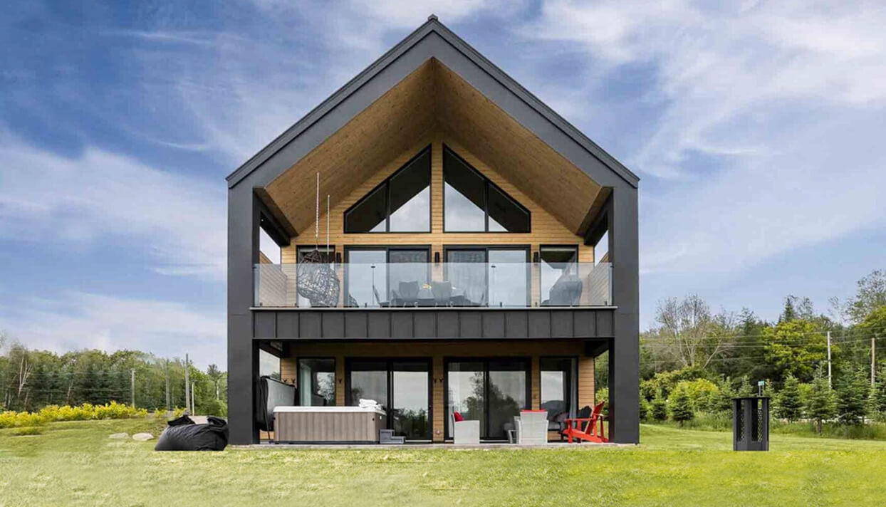 MonsieurChalets exclusive big chalet outdoor